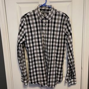 Express. Long sleeve collared button up